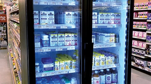 Wegmans 'Probiotics' Endcap Cooler 