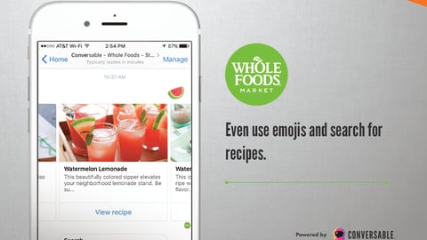 Whole Foods Recipe Chatbot