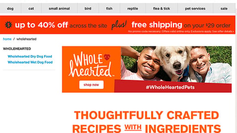 Petco WholeHearted Brand Showcase