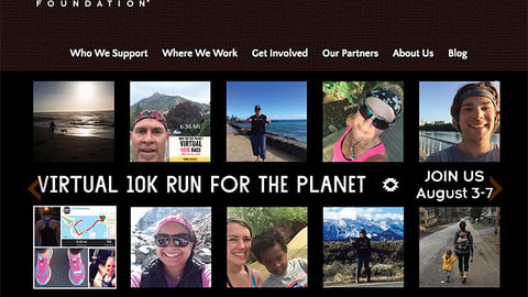 Whole Planet Foundation 'Virtual 10K Run' Carousel Ad