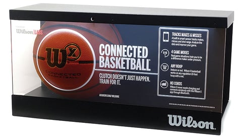 Wilson X Basketball Interactive Shelf Display