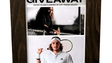 Wilson Heritage Store Giveaway Sign