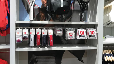 Wilson Heritage Store Tennis Merchandising