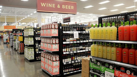 H-E-B Wine & Beer Department