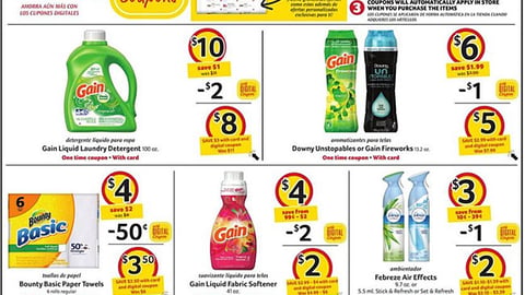 Winn-Dixie P&G 'Save Even More' Feature