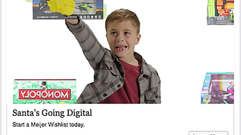 Meijer 'Create a Wish List' Facebook Update