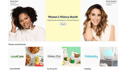 Walmart Women's History Month Showcase