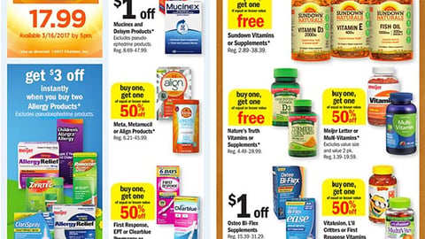 Meijer Allergy Features