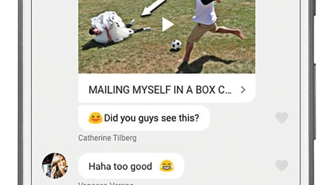 YouTube App Adds Chat Feature
