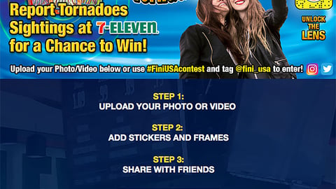 Fini Tornadoes 7-Eleven Microsite