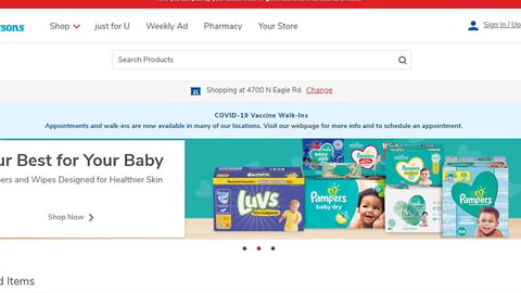 Albertsons P&G Baby Digital Ads