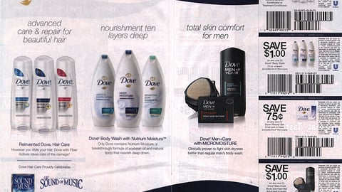 Dove 'Discover the Dove Difference' FSIs