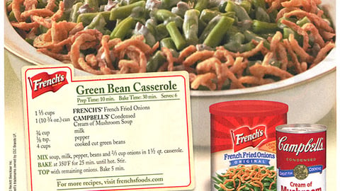 French's Campbell's 'Green Bean Casserole' FSI