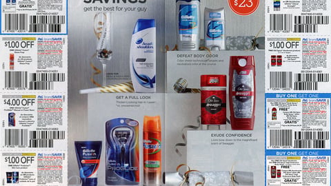 P&G 'Post-Holiday Savings' FSIs