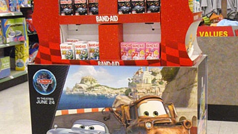 J&J Walgreens 'Cars 2' Dump Table