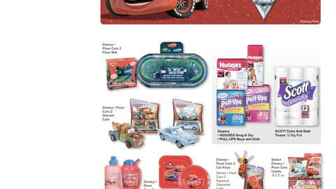 Family Dollar 'Cars 2' Tie-in