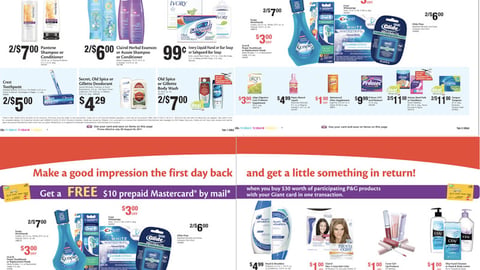 Giant-Landover 'P&G brandSaver' Insert