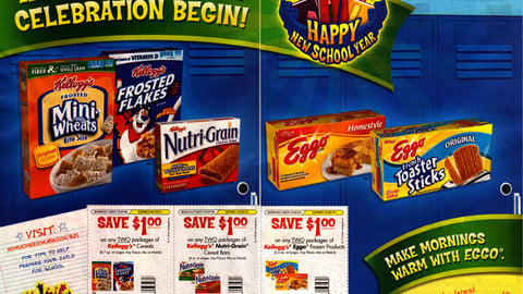 Kellogg 'Happy New School Year' FSI