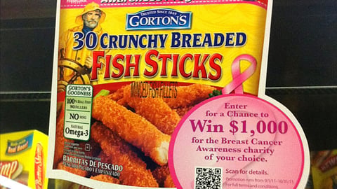Gorton's Goes Pink