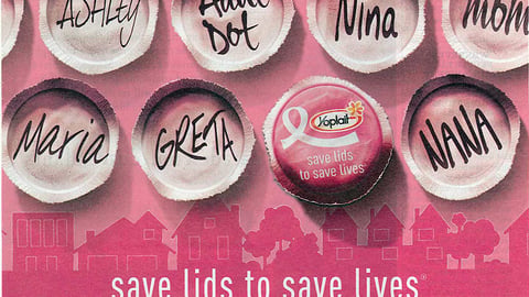 Yoplait Walmart 'Save Lids' Ad