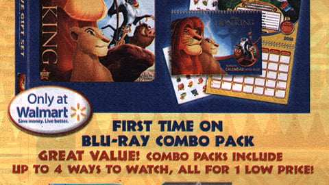 Disney Walmart 'Lion King' Ad