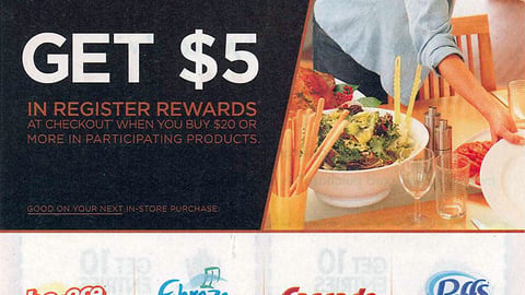 P&G Walgreens 'Get Guest Ready' FSI