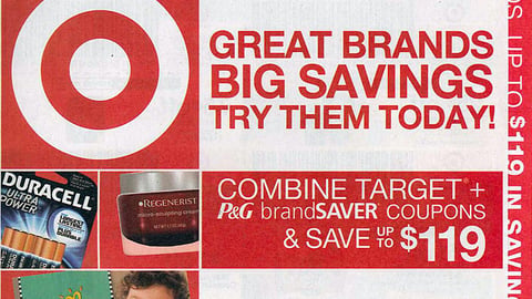 P&G Target 'Try These' FSI