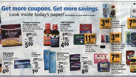 Dominick's P&G 'brandSaver' Feature