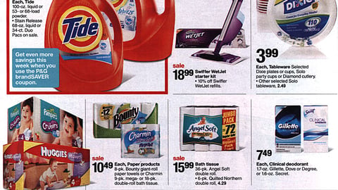 Target 'Weekly Wow' Tide Feature