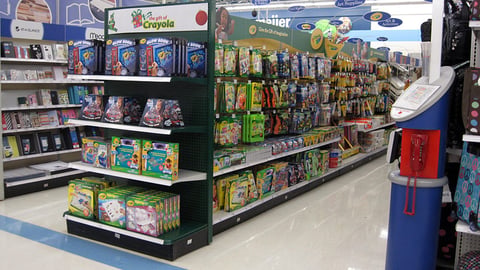 Meijer Crayola Holiday Merchandising