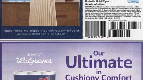 Cottonelle 'Respect the Roll' FSI