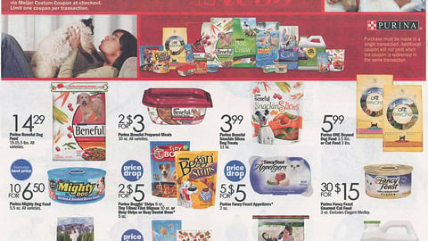 Meijer Purina Holiday Marketing