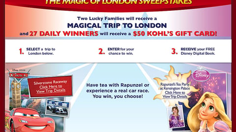 Kohl's 'Magic of London' Sweeps