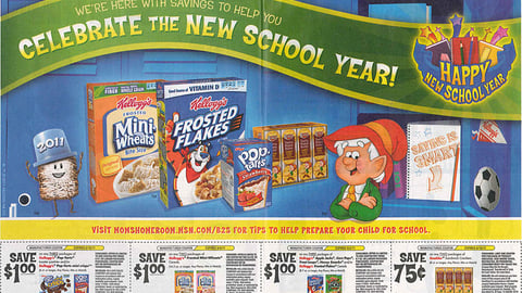 Kellogg 'Happy New School Year' FSI