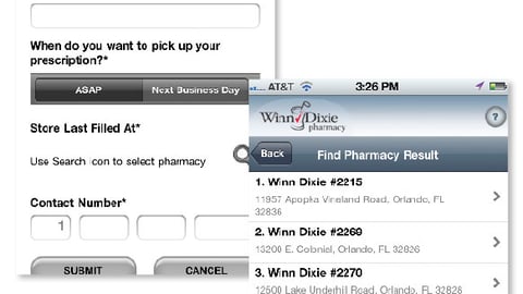 Winn-Dixie Pharmacy App