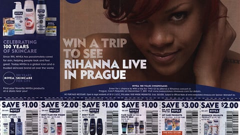 Nivea '100 Years of Skincare' FSI