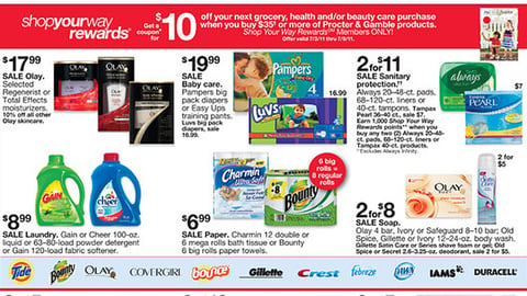 Kmart P&G 'brandSaver' Feature