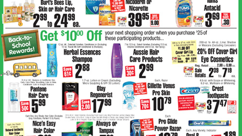 ShopRite P&G Incentive Feature