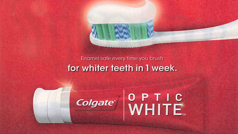 Colgate Optic White Walmart FSI