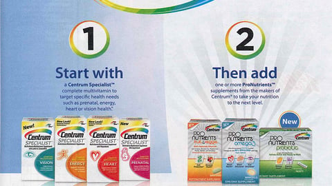 Centrum ProNutrients Walmart Campaign