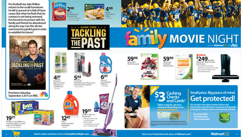 Walmart P&G 'Family Movie Night' Feature
