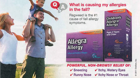Allegra Walgreens FSI