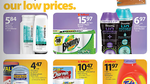 Walmart P&G Fall Insert