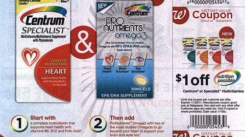 Centrum Walgreens FSI
