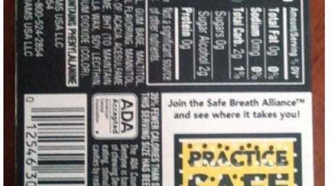 Dentyne 'Safe Breath' Microsoft Tag