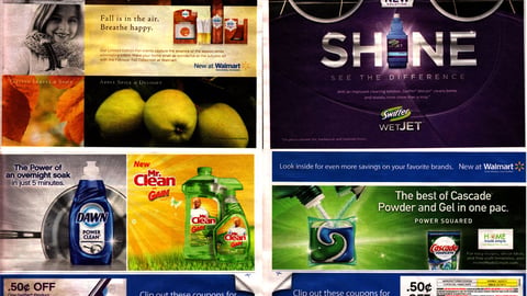 P&G 'New at Walmart' Ad Insert