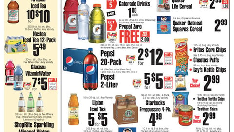 ShopRite PepsiCo 'Moments to Save' Feature