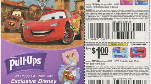 Pull-Ups 'Cars 2' FSI