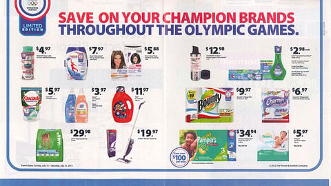 P&G 'Champion Brands' FSI