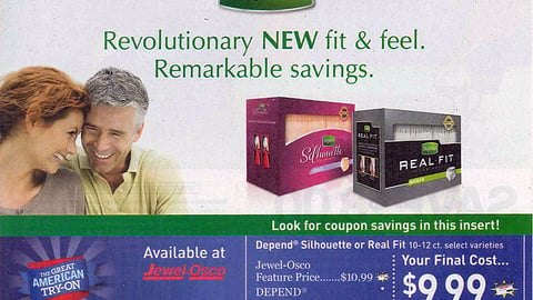 Depend Jewel-Osco 'Revolutionary' FSI